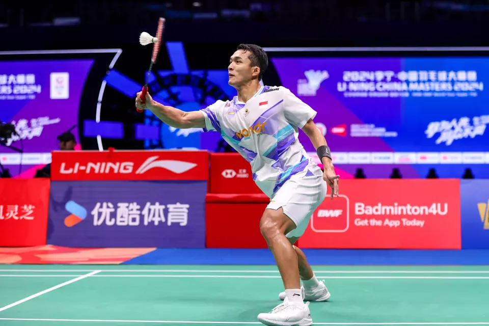 Image Credit PBSI - Tunggal putra Indonesia Jonatan Christie.