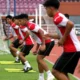 Image Credit Umarul Faruq/Antara - Pesepak bola Timnas Indonesia U-20 menjalani sesi latihan resmi di Lapangan THOR, Surabaya, Jawa Timur, Rabu (29/1/2025).