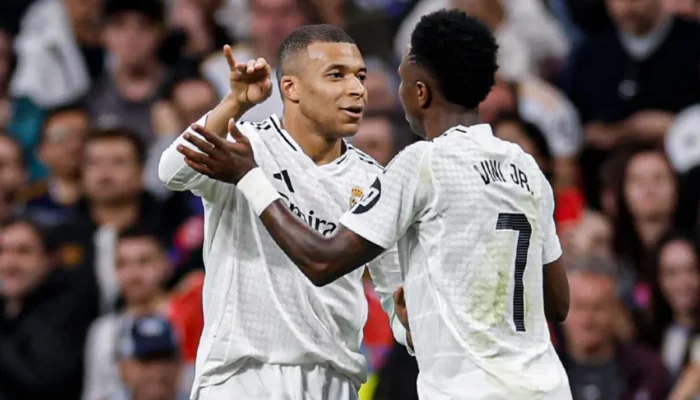 Real Madrid Kandaskan Girona 2-0, Duet Vinicius dan Mbappe Bersinar