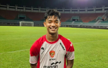 Image Credit Istimewa - Gelandang timnas Indonesia U-17, Evandra Florasta, berfoto usai menjalani latihan tim di Stadion Pakansari, Kabupaten Bogor, Rabu (13/3/2025).