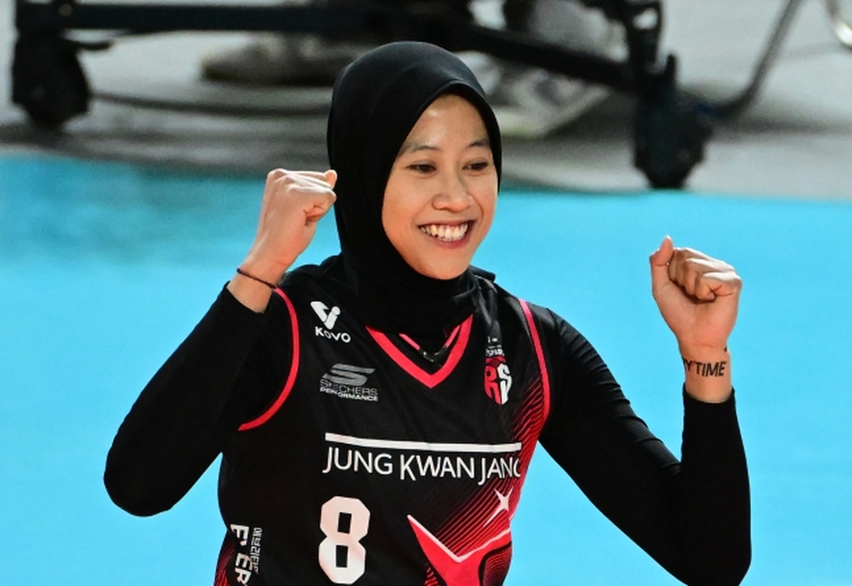 Image Credit KOVO - Megawati Hangestri Pertiwi yang menjadi opposite andalan tim Red Sparks kembali terpilih sebagai most valuable player (MVP) liga voli Korea Selatan atau V-League putaran keempat musim 2024/2025.