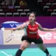 Indonesian women's singles badminton player Ester Nurumi Tri Wardoyo defeated Freya Redfearn from England in the fourth match of Group D of the 2025 Sudirman Cup. Ester Nurumi won 21-12 and 21-10 at the Xiamen Fenghuang Gymnasium, Sunday (27/4). (PBSI)