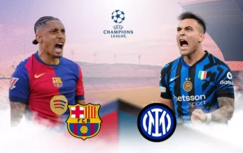 Jadwal bola malam ini ada laga Barcelona vs Inter Milan di semifinal Liga Chamipons. (Istimewa)