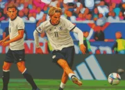 Ilustrasi - Aksi Nicik Woltemade kala berseragam Timnas Jerman dalam laga UEFA Nations League 2025, beberapa waktu lalu. Ia menjadi incaran beberapa klub besar Eropa, termasuk Arsenal, Liverpool dan Chelsea.