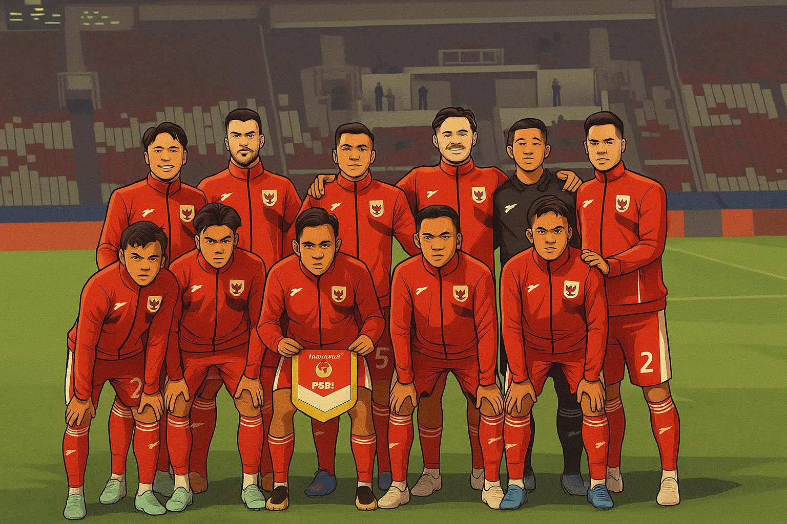 Ilustrasi - Pesepak bola Timnas Indonesia U-23 berfoto saat akan melawan Brunei Darussalam dalam pertandingan penyisihan grup A Piala AFF U-23 2025 di Stadion Utama Gelora Bung Karno (SUGBK), Senayan, Jakarta, Selasa 15 Juli 2025.