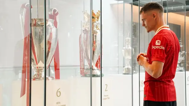 Florian Wirtz resmi diperkenalkan sebagai pemain anyar Liverpool pada Sabtu (21/6/2025) dini hari WIB. (dok. Liverpool)