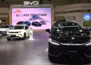 Image Credit Istimewa - BYD sendiri telah berhasil mancatatkan penjualan mobil lisrik sebanyak 15.433 unit dengan share market mencapai 34 persen.