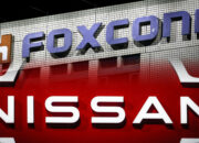 Image Credit Nikkei Asia - Logo Foxcon & NIssan.