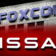 Image Credit Nikkei Asia - Logo Foxcon & NIssan.