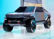 GAC Pickup 01 akan diproduksi dan dijual global. Mobil pikap listrik ini jadi penantang serius Tesla Cybertruck. (Carsales)