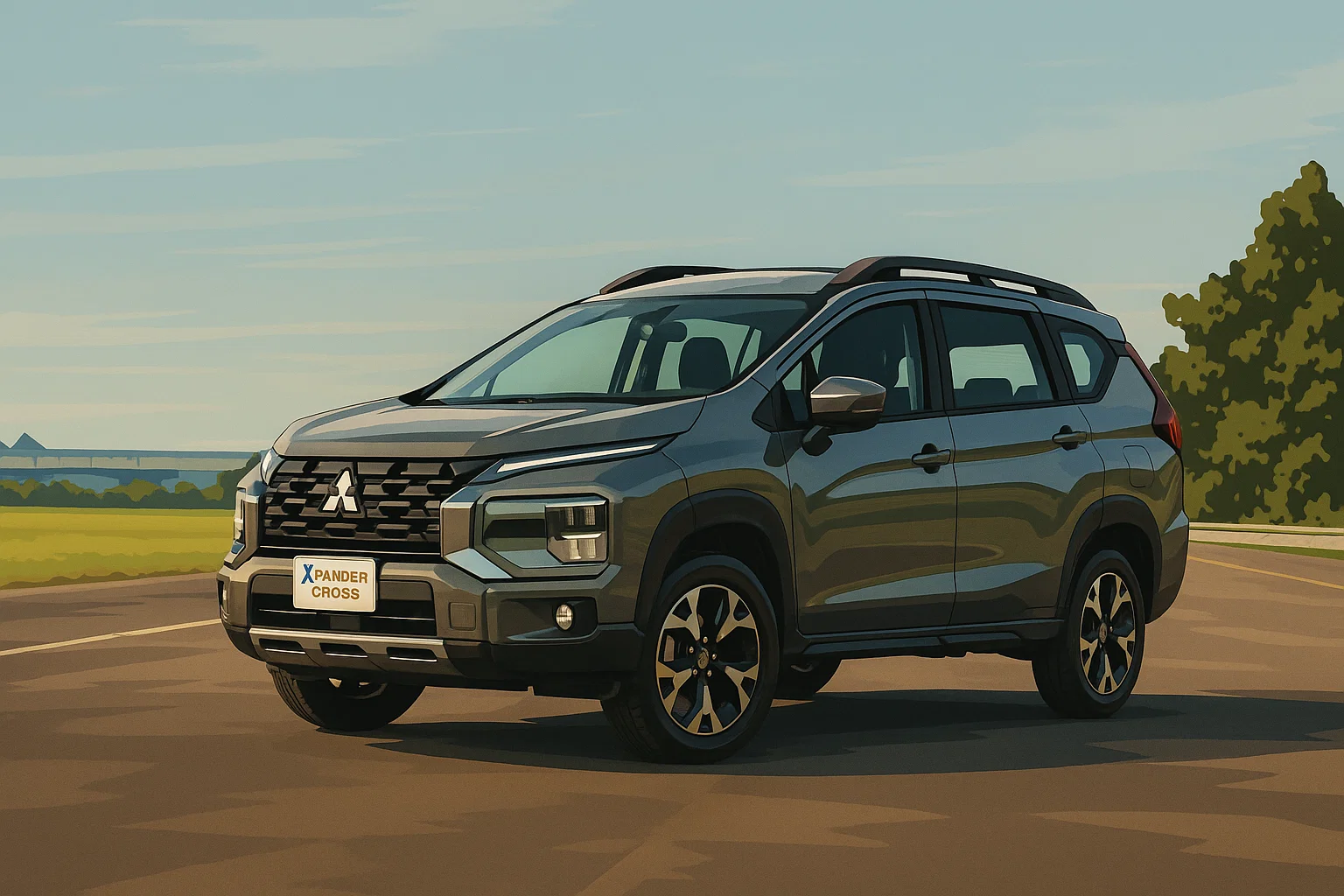 Ilustrasi - New Mitsubishi Xpander Cross.