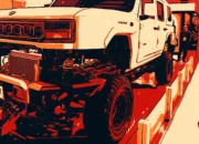 Ilustrasi - Presiden Prabowo Subianto resmi meluncurkan mobil listrik MV3 Tactical EV pertama buatan PT Pindad yang dinamai Pandu. Acara peresmian dilakukan Prabowo usai membuka Indonesia Defense Expo 2025 di Jiexpo Kemayoran, Jakarta, Rabu (11/6/2025).