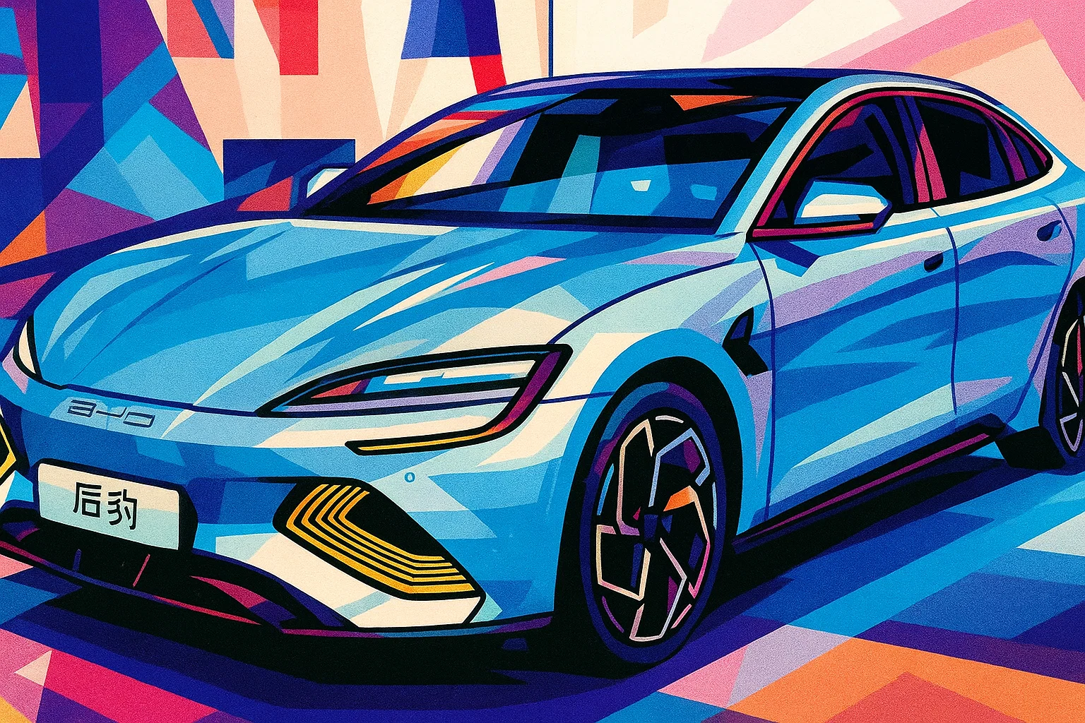 Ilustrasi - BYD Seal.