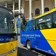 Image Credit Chandra Adi Nurwidya / Beritasatu.com - Kementerian Investasi/Badan Koordinasi Penanaman Modal (BKPM) menghibahkan tiga unit bus listrik kepada Universitas Gadjah Mada (UGM) pada Rabu, 8 Mei 2024.