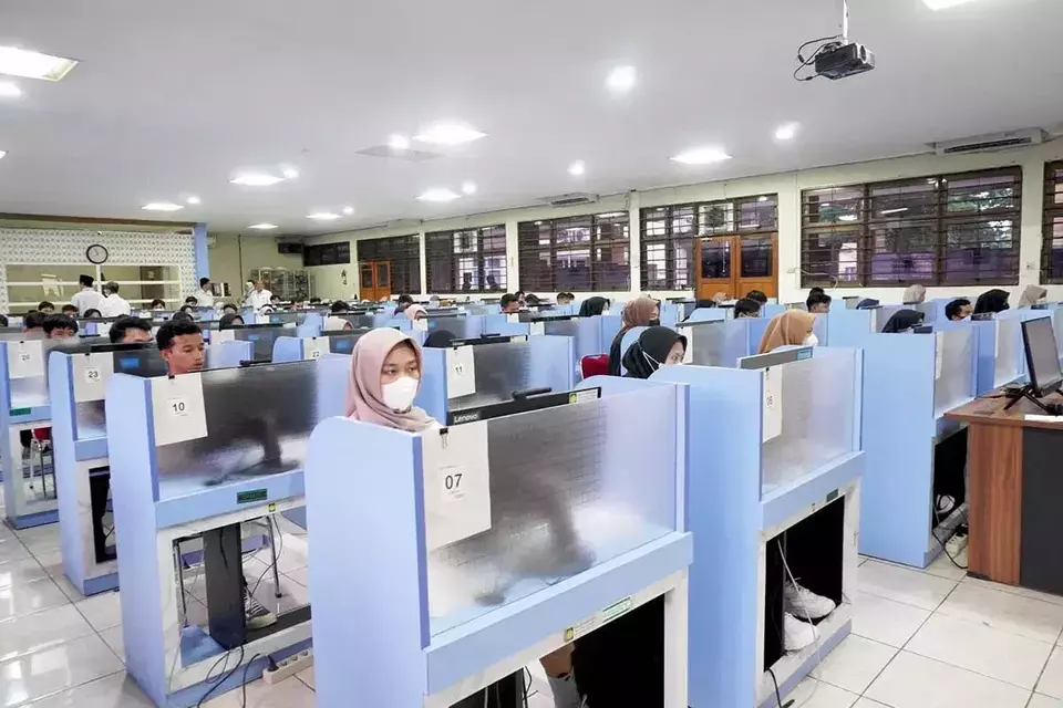 Image Credit Dok Universitas Jenderal Soedirman - Ilustrasi pelaksanaan UBTK SNBT 2025.