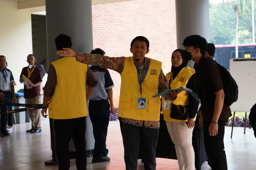 UTBK di UI. (Doc. UI)