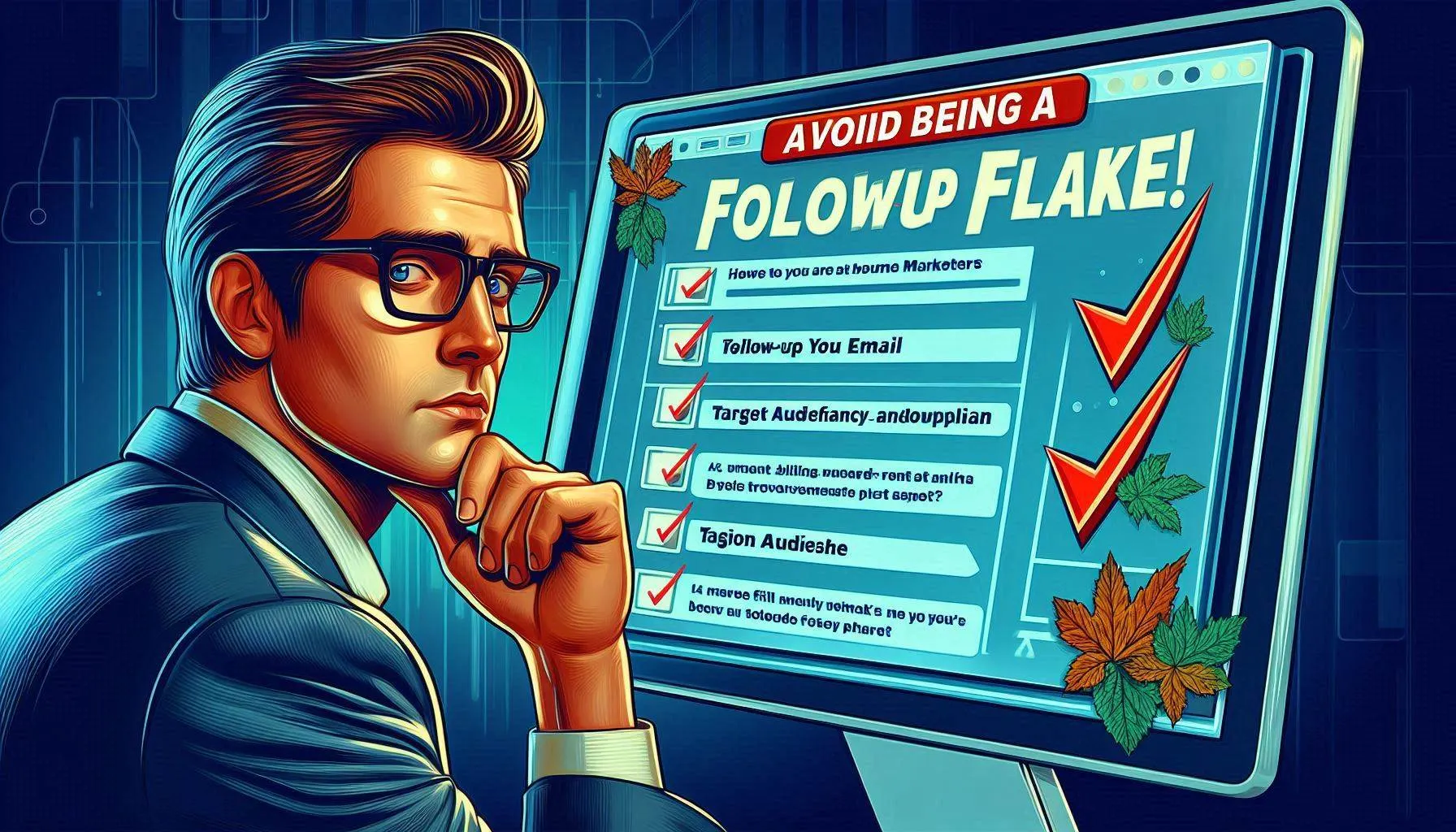 Apakah Anda Termasuk 'Follow-Up Flake'?.(AI Generate)