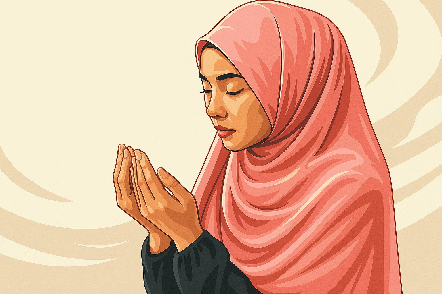 Ilustrasi - Membaca Niat Puasa Tarwiyah.