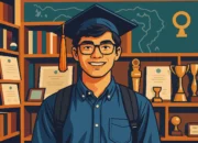 Ilustrasi seorang pelajar.(Indonesiaupdates.com)