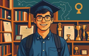 Ilustrasi seorang pelajar.(Indonesiaupdates.com)