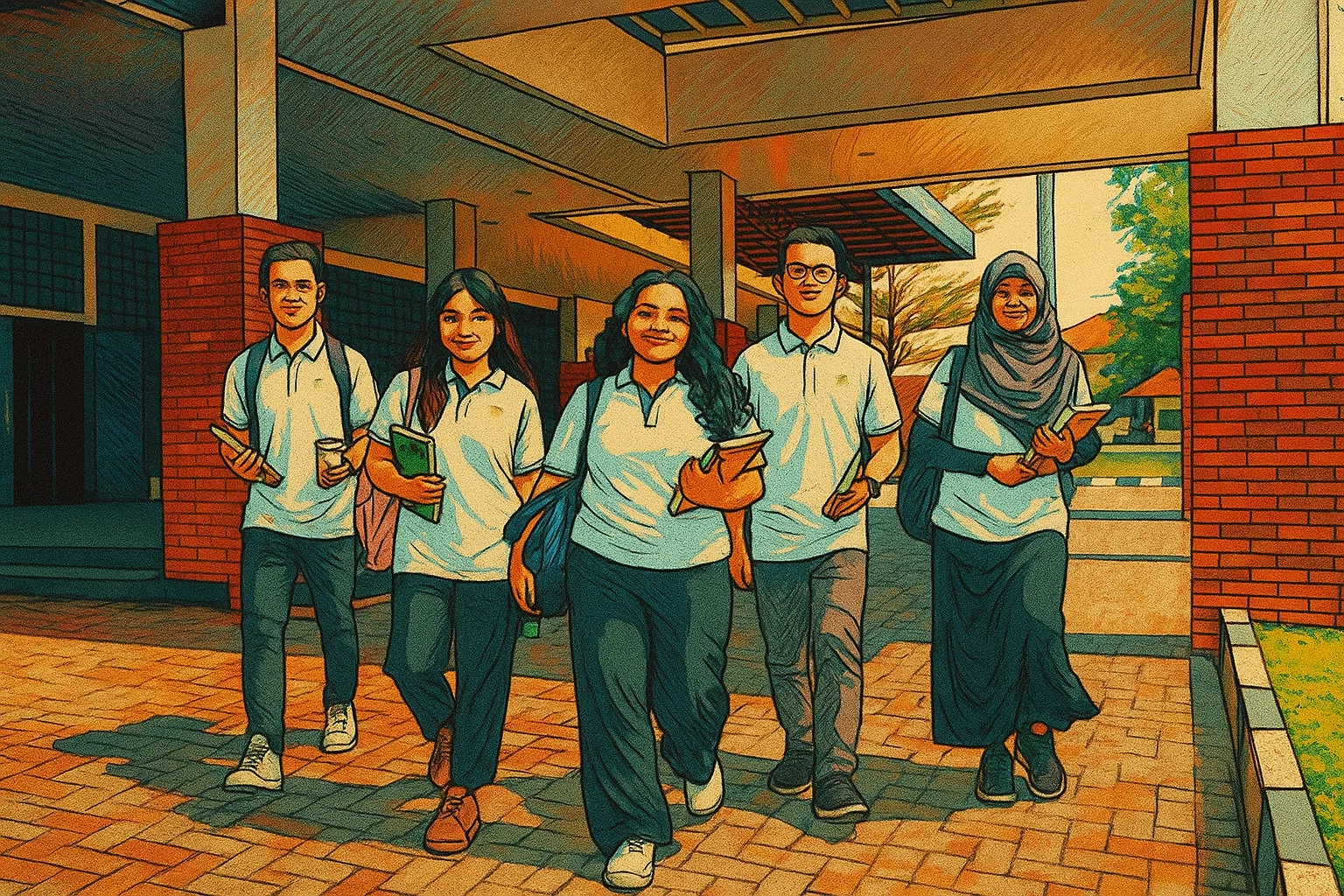 Ilustrasi - beasiswa program Transformasi Edukasi untuk melahirkan Pemimpin Masa Depan atau Teladan.