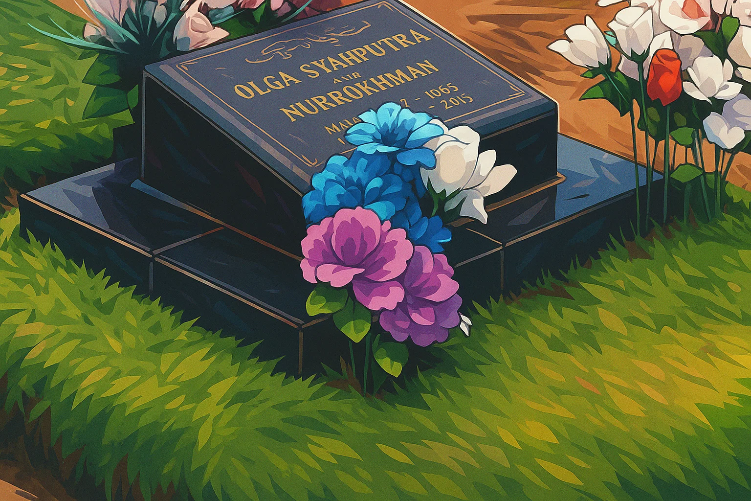Ilusrtasi - Makam.