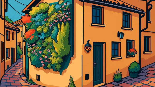 Ilustrasi - Desain Rumah Cantik Sederhana Tapi Elegan Meski Berada di Gang.