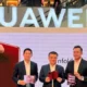 Peluncuran Huawei Mate XT Ultimate Design. (Liputan6/Reanthonio Oktovier Sinanu)