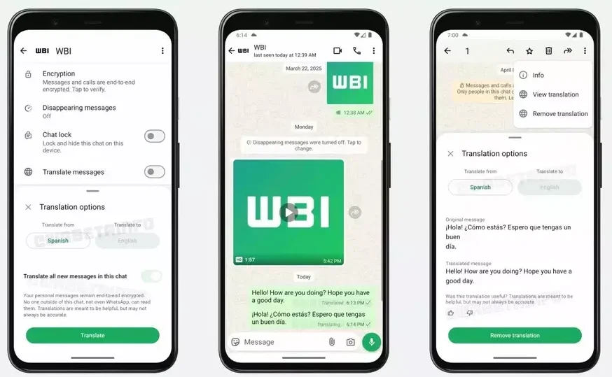 WhatsApp akan menyiapkan fitur terjemahan bahasa asing. (GSM Arena)