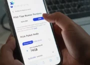 Mengaktifkan kartu ESIM XL Axiata di iPhone (Foto: Corpcomm XL Axiata).