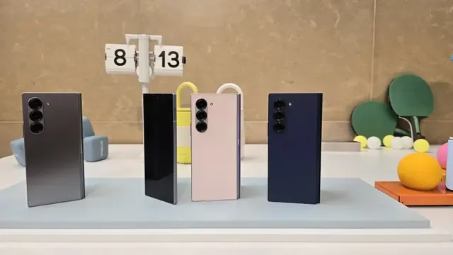 Smartphone layar lipat terbaru Samsung Galaxy Z Fold 6 dalam warna Pink. (Liputan6/ Agustin Setyo Wardani)