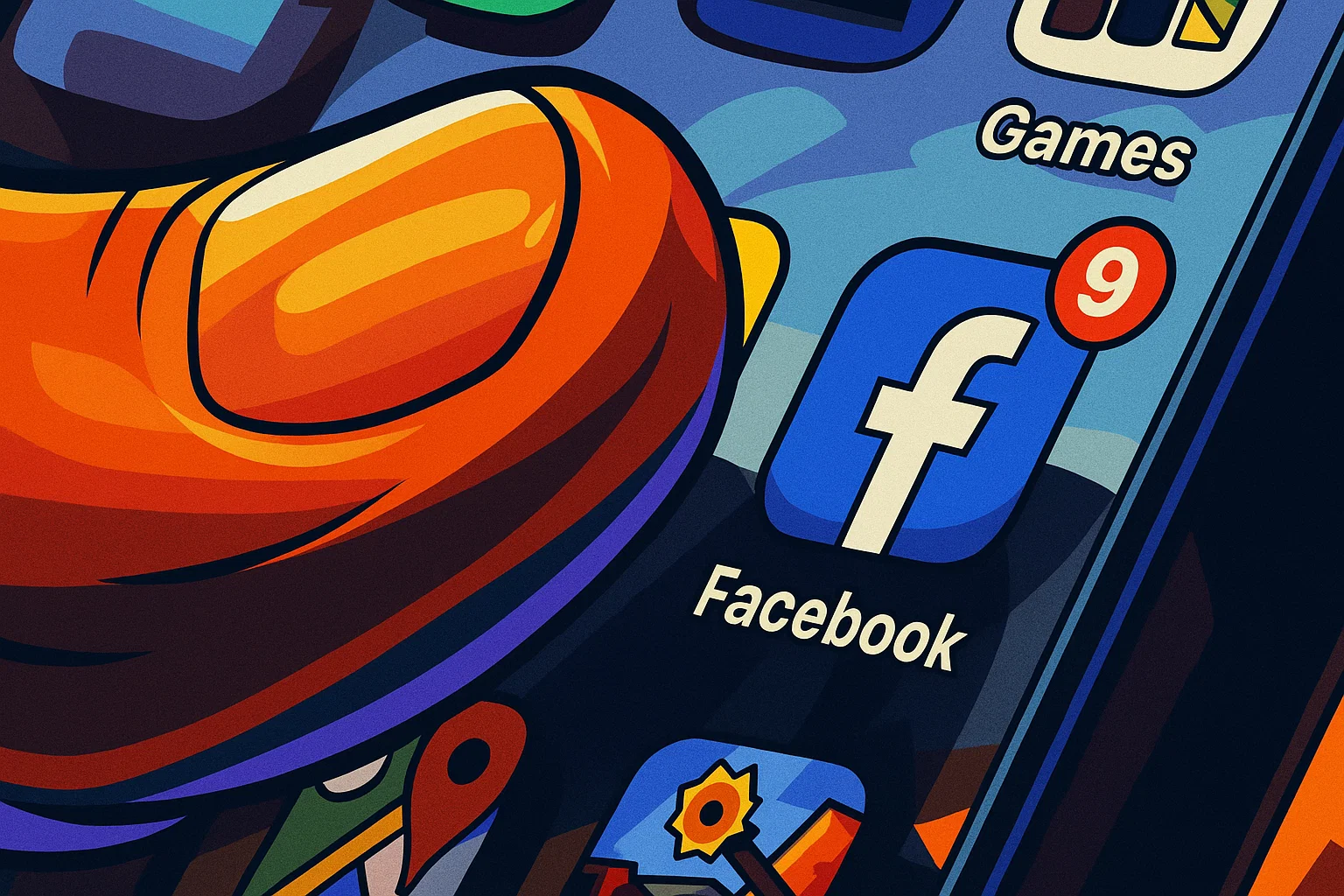 Ilustrasi - Facebook .