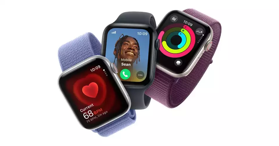 Ilustrasi smartwatch Apple Watch SE (2nd Gen).
