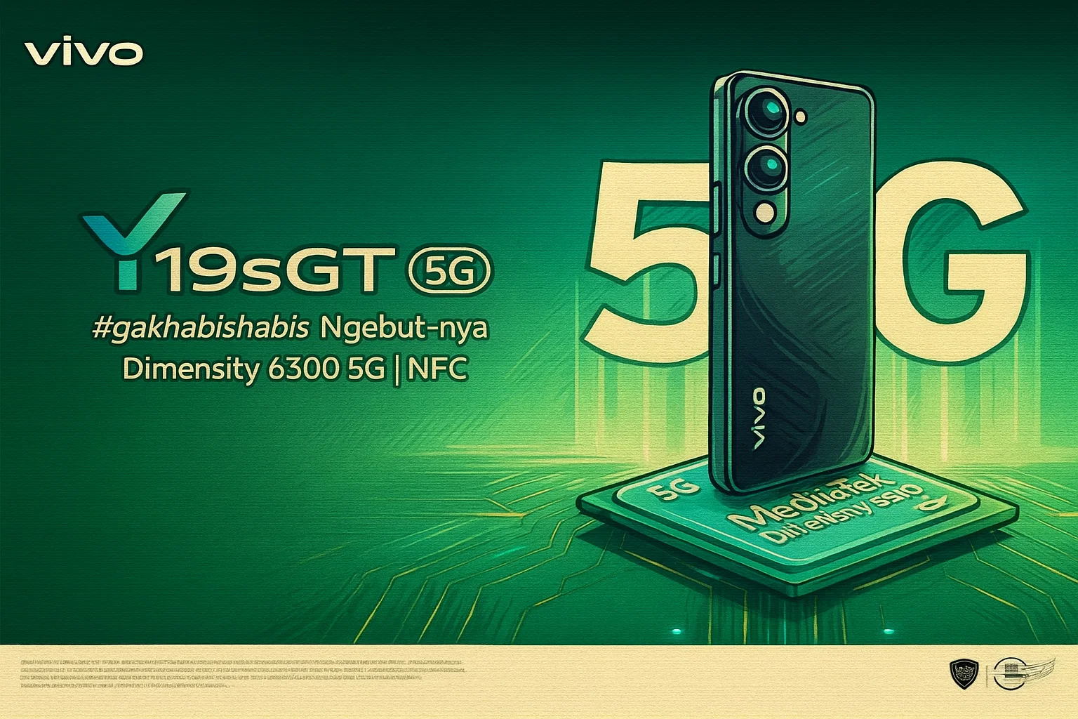 Ilustrasi - Vivo Y19sGT 5G, smartphone entry level Vivo 5G pertama di kelasnya.