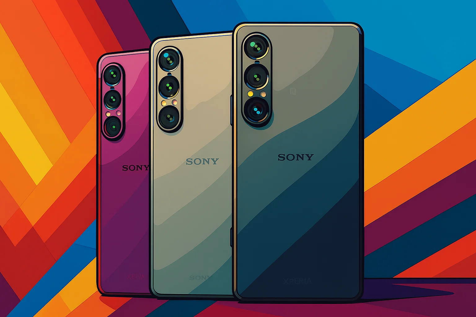 Ilustrasi - Sony Xperia 1 VII