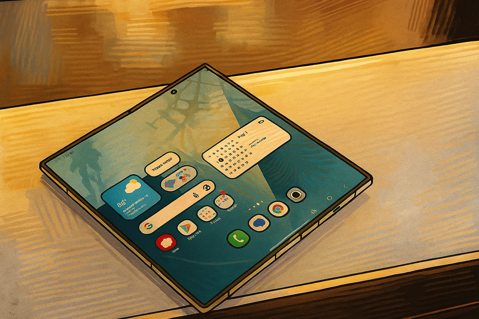 Ilustrasi - Samsung Z Fold 7 resmi dirilis dengan harga sekitar Rp 32 juta.