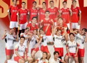 Merah Putih Berkibar! Indonesia Tantang China di Final Piala Thomas & Uber 2024