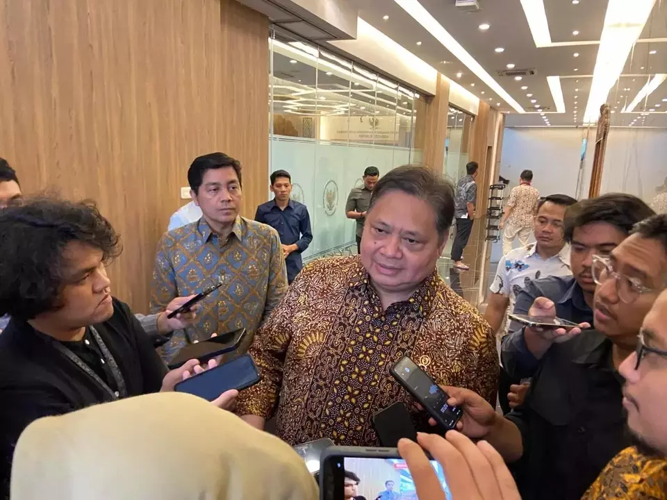 Image Credit Istimewa - Menteri Koordinator Bidang Perekonomian Airlangga Hartarto di Jakarta, Selasa 21 Januari 2025.