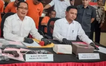 Image Credit Antara - AKBP Bintoro (kiri) saat masih menjabat kasatreskrim Polres Metro Jakarta Selatan.