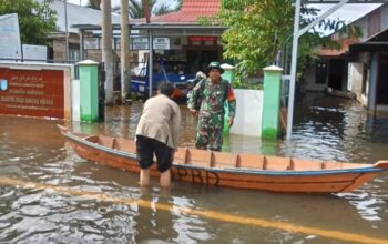 Image Credit Istimewa - Banjir melanda tiga kecamatan di Kabupaten Banjar, yakni Martapura Kota, Martapura Timur, dan Martapura Barat, akibat curah hujan tinggi.