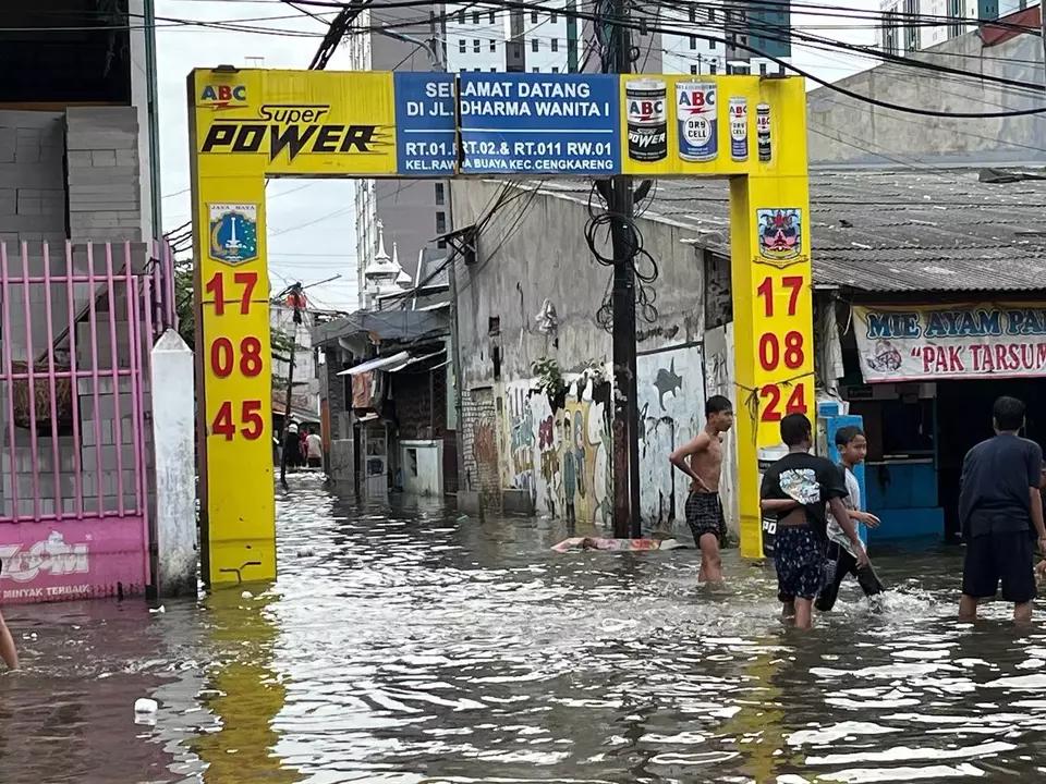 Image Credit Istimewa - Banjir di Rawa Buaya, Jakarta Barat.