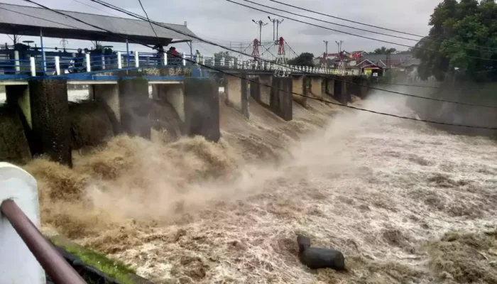 Hujan Deras di Bogor, Debit Air Ciliwung Naik, Jakarta Terancam Banjir