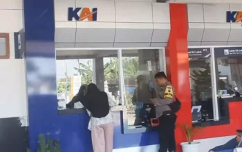 Image Credit Jamaah/Beritasatu - Loket tiket PT KAI di Stasiun Cepu.