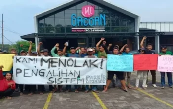 Image Credit Istimewa - Kades dan Karang Taruna Tolak Sistem Parkir Gratis di Mie Gacoan Sidoarjo.