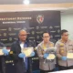 Image Credit Istimewa - Konferensi pers kasus pembunuhan pemeran Arya Soma dalam sinetron Misteri Gunung Merapi 3, Sandy Permana, yang dilakukan oleh Nanang Irawan alias Nanang Gimbal.