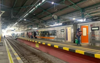 Image Credit Olena Wibisana/Beritasatu - Suasana di stasiun kereta api Yogyakarta.