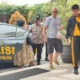 Image Credit Istimewa - Polisi mengamankan saksi-saksi temasuk terduga pembunuhan satpam di Bogor Selatan.