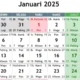 Image Credit Scribd - Simak daftar lengkap 31 hari besar nasional dan internasional Januari 2025.