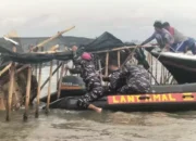 TNI AL Bongkar Pagar Laut di Tangerang, Nelayan Kembali Berharap