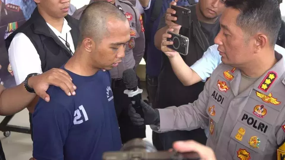 Image Credit Algi Muhamad Gifari/Beritasatu - Pria di Kabupaten Bandung ditangkap polisi setelah membunuh pacarnya yang tengah hamil, Senin 19 Februari 2025.
